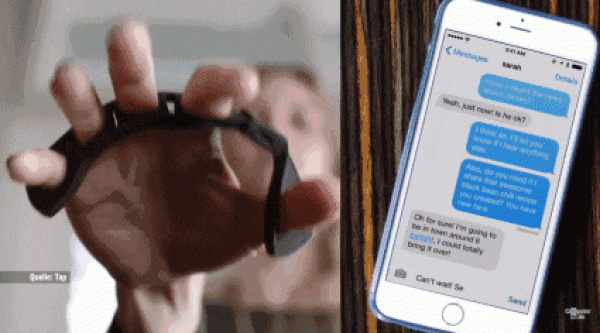 TapStrap puts it on your fingers and you can type in isolation