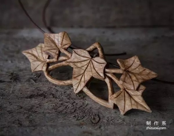 Make flowers out of wood...