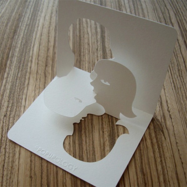 Creative 3D business cards