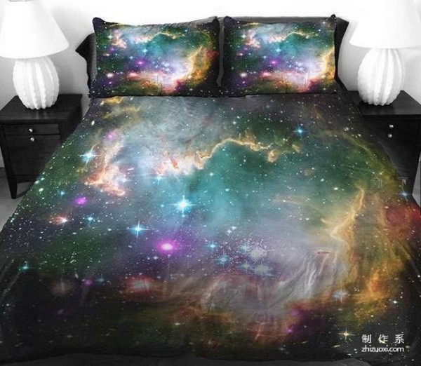 Creative bedding design What kind of dreams will you have in these starry sky dreamy beds?