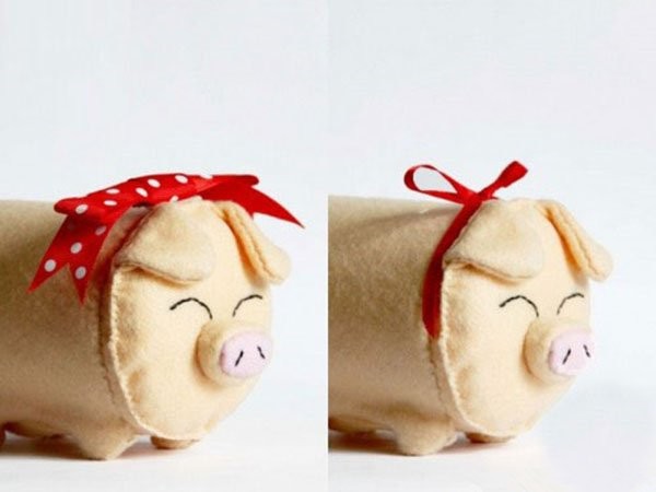 Make a funny piggy bank