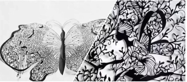 Stunning display of traditional paper-cut art works