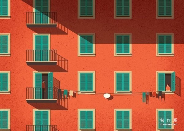 The exquisite and creative illustration works of Italian illustrator Davide Bonazzi