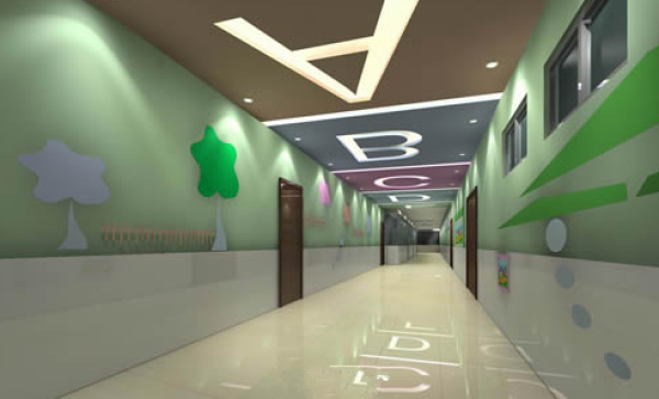 Complete DIY method for decorating kindergarten corridors