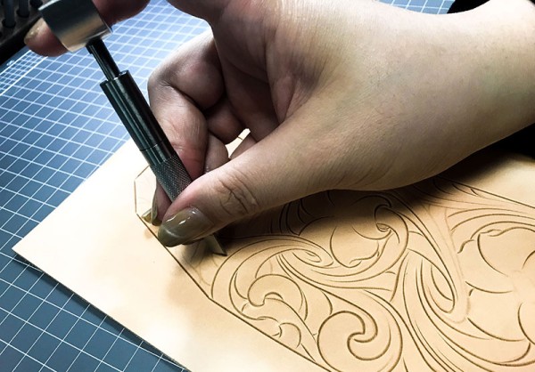 Notebook Leather Carving Making Tutorial