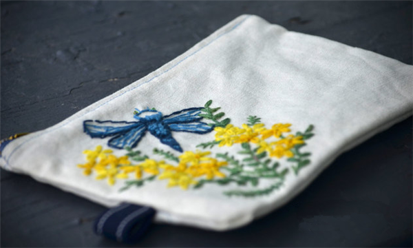 Appreciation of simple and fresh embroidery DIY creative handmade products