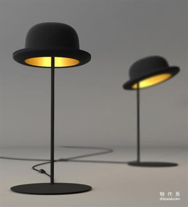 Creative designs of electric lamps with wings, football charging lamps and interesting hat lamps