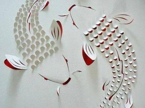 Different schools and picture works of Chinese paper-cutting