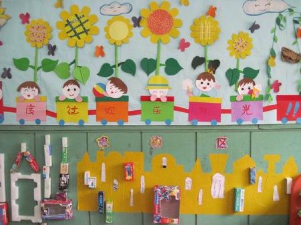 Creative handmade decoration and layout methods for kindergarten classrooms