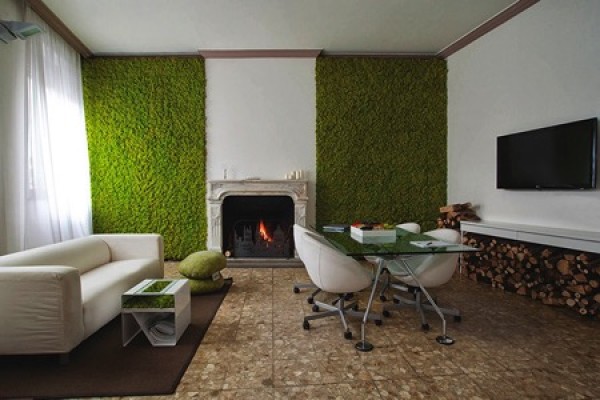 Creative Home Decor: Moss Wall