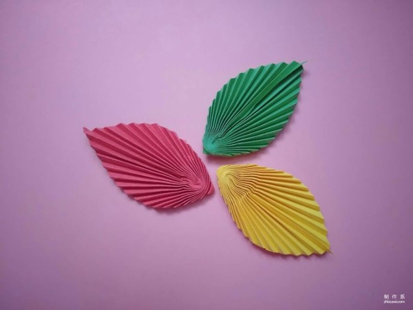 Simple leaf origami, super simple leaf origami tutorial