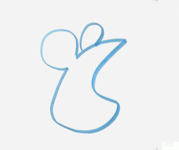 A collection of pictures of simple simple drawings for kindergarten children, simple drawing methods of colorful mice