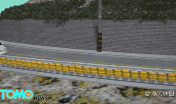 New anti-collision barrier on expressway effectively reduces accident injuries