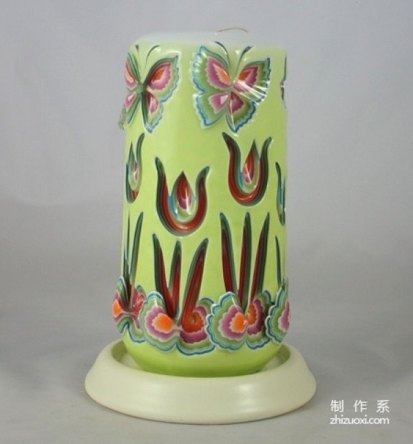 Candle Carving Art