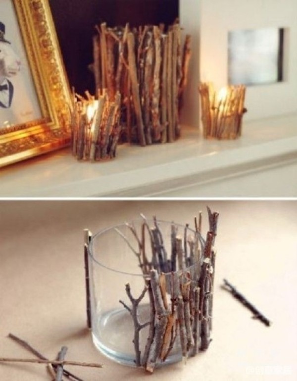 A very creative transformation of old items, this is amazing!