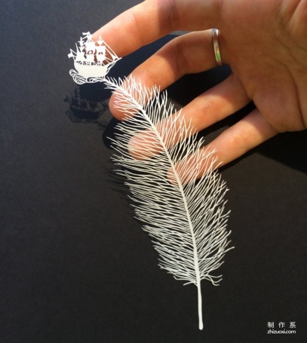 Incredible carvings on paper