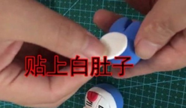 Creative ultra-light clay Doraemon making tutorial