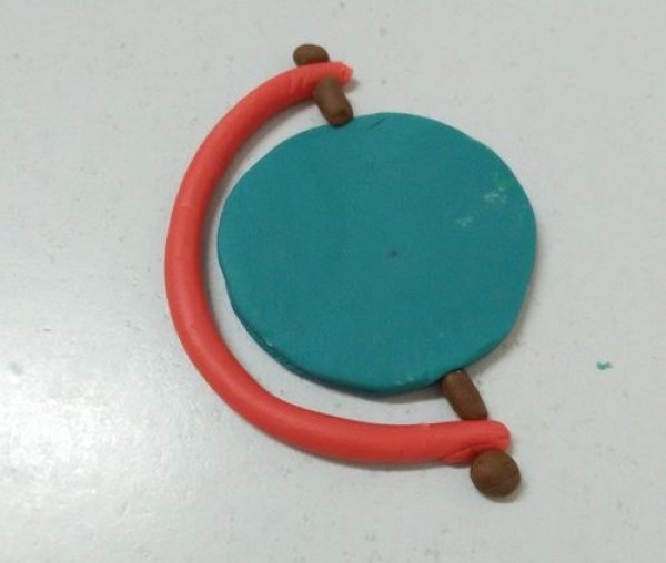 Teach you how to shape a globe with plasticine, simple crafts for children