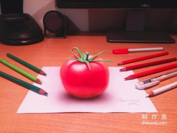 3D painting on paper