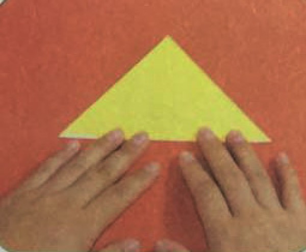 The simplest manual star folding method for kindergarten