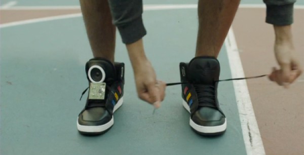 google talking smart tablet shoes