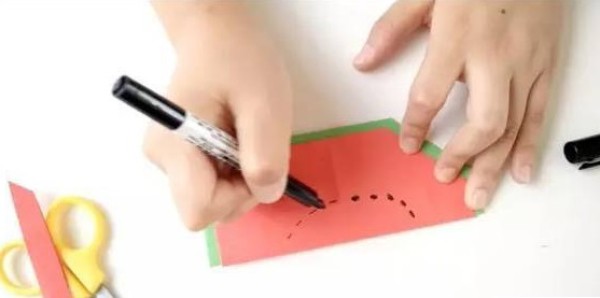 Origami Watermelon Steps