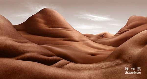 Photography by British photographer Carl Warner: Bodyscapes