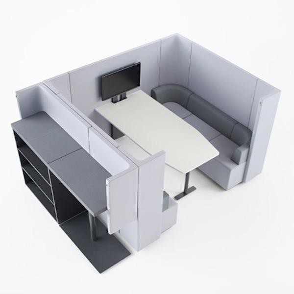 Modular office furniture