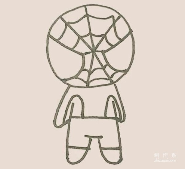 Learn to draw simple drawings, Spider-Man simple drawings