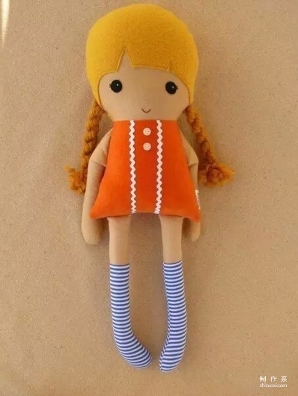 These dolls are so cute and easy to make. A guide to sewing doll stitches is included.