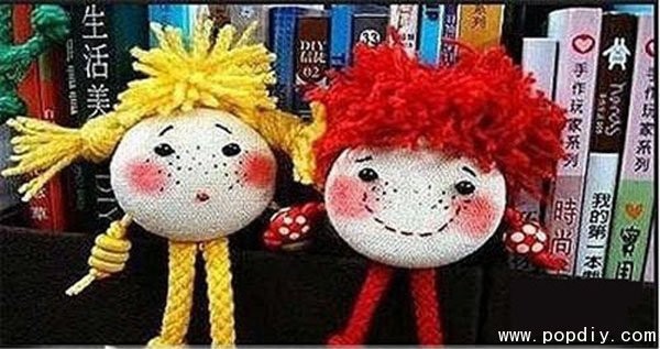 Fabric DIY creative handmade cute dolls