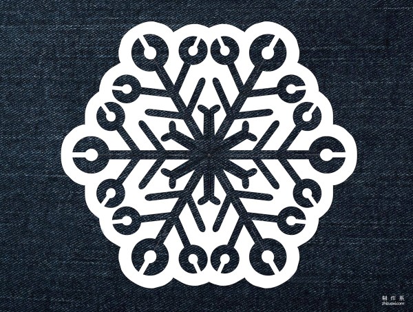 Window grill paper cutting handmade tutorial, how to cut window grill snowflakes? DIY exquisite paper-cut snowflake paper-cut pattern hand-cut method