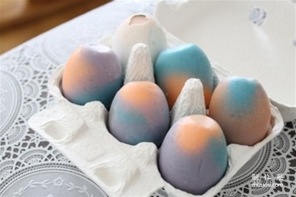 Handmade creative colorful egg handmade soap, DIY interesting egg-shaped handmade soap