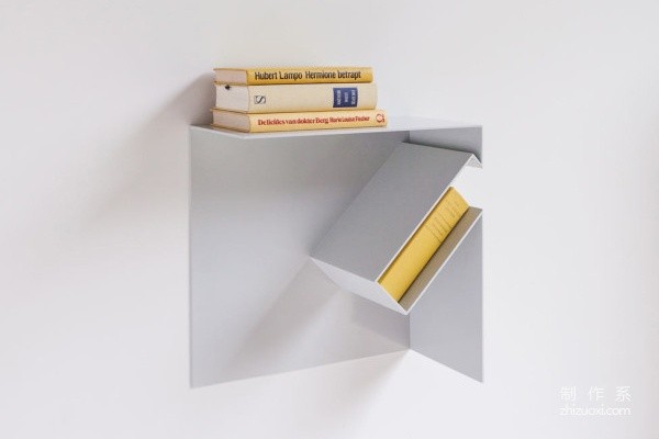 Oblique Creative Bookshelf with Simple Style