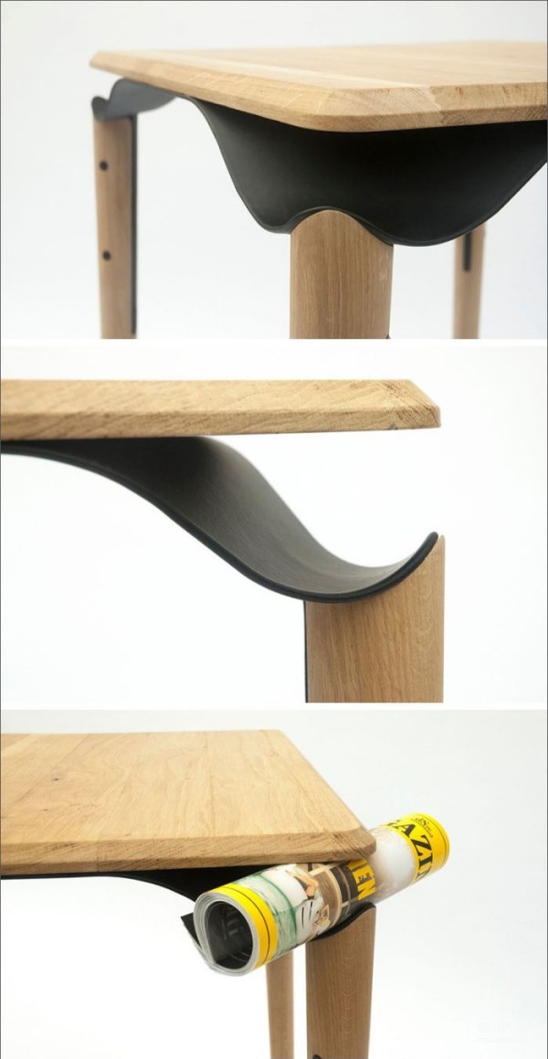 Designer Phebos Xenakis creates a dining table that can store clothes