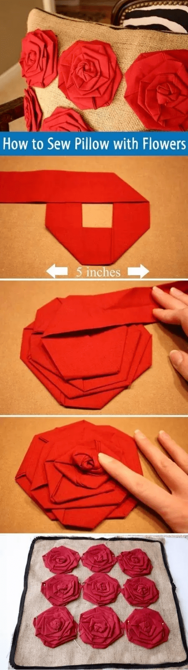 You can use scraps of old clothes to make what you want, and you don’t have to buy pillows anymore! (Attached are 12 tutorials)