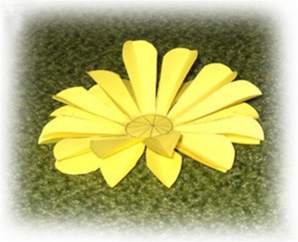 How to Make Paper Flowers DIY Simple Paper Flower Folding Illustrated Tutorial