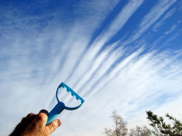 Never thought that the monotonous blue sky and white clouds could be so fun