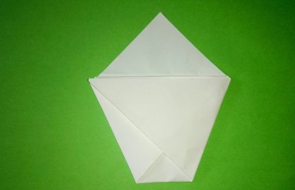 How to fold a paper cup, simple crafts for children, how to fold a paper cup