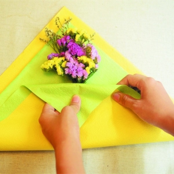 Simple bouquet creative handmade gift tutorial for Teachers' Day