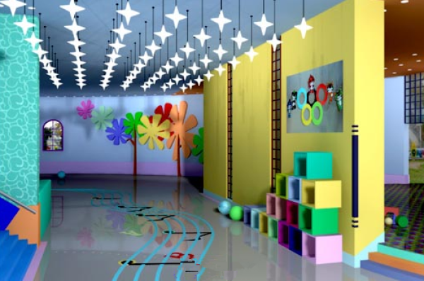 Complete DIY method for decorating kindergarten corridors