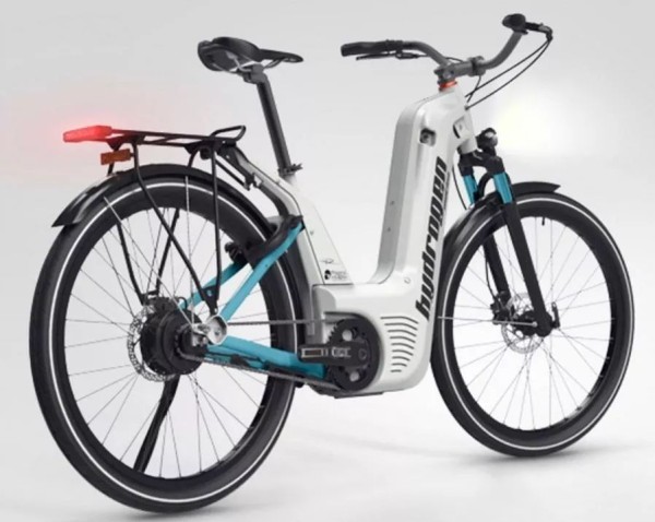 The worlds first hydrogen fuel electric bicycle