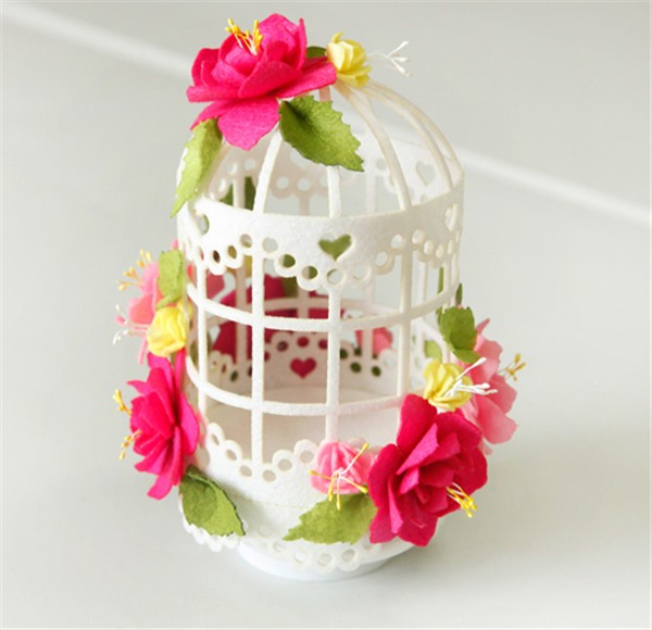 DIY handmade non-woven fabric to make cute music box