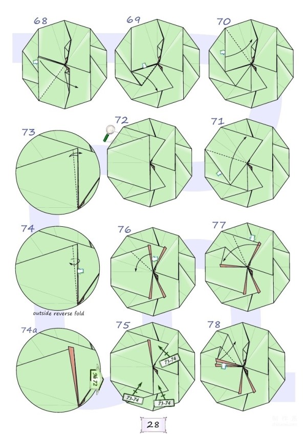 The Art of Handmade Origami, Andrey Ermakov Spider Logo Pattern Icon Handmade Origami Illustrated Tutorial