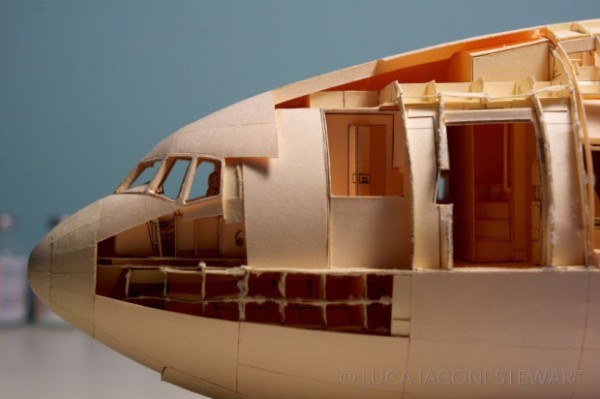 Boeing 777 paper model took British experts 7 years to build