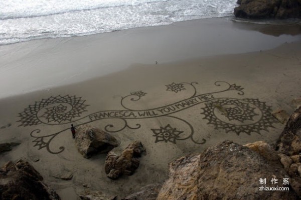 Amazing sand art