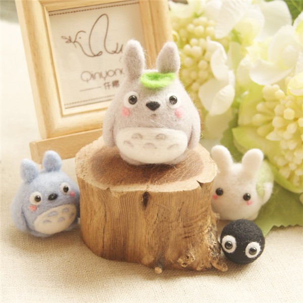 Handmade Wool Felt DIY Cute Totoro Appreciation