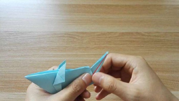 Simple origami handmade three-dimensional mouse making tutorial, easy to get started