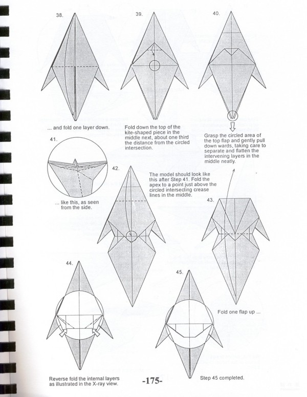 Paper art hand-making tutorial, Ronald Koh animal origami horse hand-made origami drawing tutorial