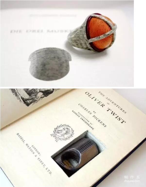 The jewelry hidden in old books is so beautiful!